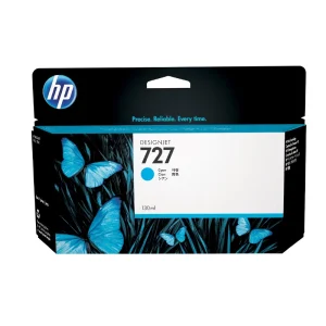 Cartucho de tinta DesignJet HP 727 cian de 130 ml B3P19A