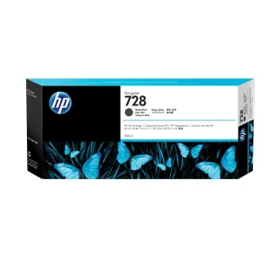 Cartucho de tinta HP 728 DesignJet de 300 ml Negro Mate F9J68A