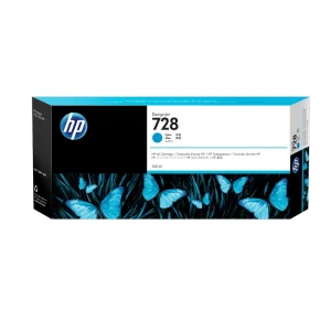 Cartucho de Tinta HP 728 DesignJet de 300 ml Cian F9K17A
