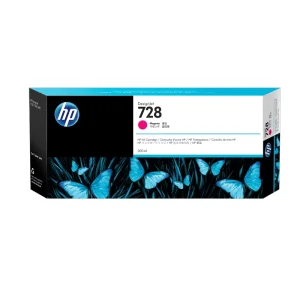 Cartucho de Tinta HP 728 DesignJet de 300 ml Magenta F9K16A