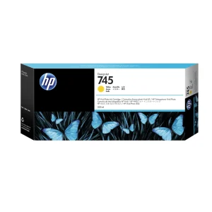 Cartucho de tinta DesignJet HP 745 amarillo de 300 ml F9K02A
