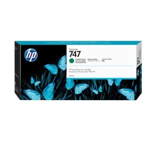 Cartucho de tinta HP DesignJet 747 de 300 ml, verde cromático P2V84A
