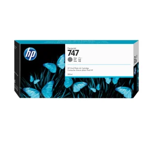 Cartucho tinta original HP DesignJet 747 Gris 300 ml P2V86A