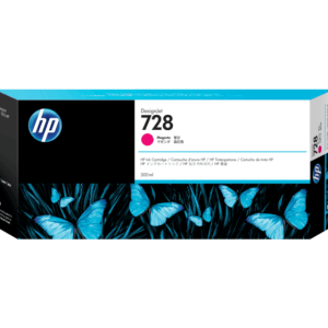 Tinta HP Magenta 727 300ml Ink F9J77A - Imagen 1