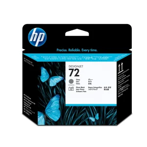 Cabezal de impresión DesignJet HP 72 gris y negro fotográfico C9380A
