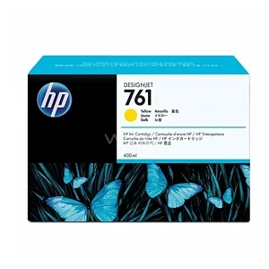 Cartucho de tinta amarilla DesignJet HP 761 400ml – CM992A
