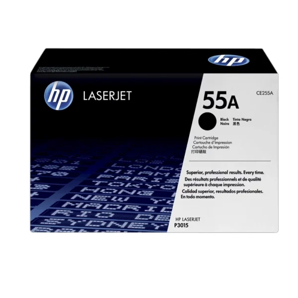 Cartucho de tóner HP LaserJet 55A negro CE255A Cartucho de tóner HP LaserJet 55A negro CE255A