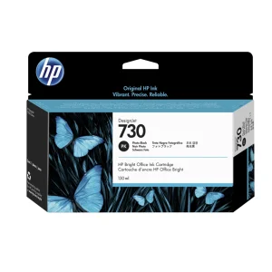 Cartucho de tinta HP DesignJet 730 negro fotográfico de 130 ml P2V67A