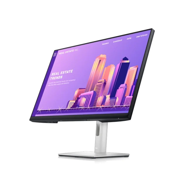 Monitor Dell P2722H, LED 27 FHD Panel IPS DP-VGA-HDMI Conexión USB Flicker Free-1
