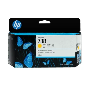 Cartucho de tinta DesignJet HP 738 amarillo de 130 ml 498N7A