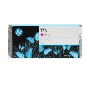 Cartucho de tinta HP DesignJet magenta 738 de 300 ml 676M7A