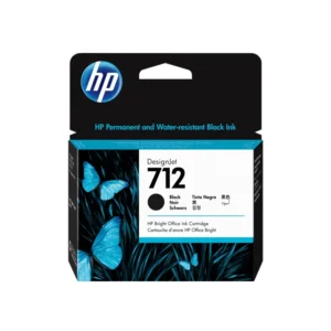 Cartucho de Tinta HP 712 DesignJet de 80 ml Negro 3ED71A