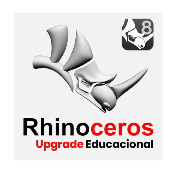 Licencia Upgrade McNeel Rhino 8 Educacional Perpetua 1 Usuario