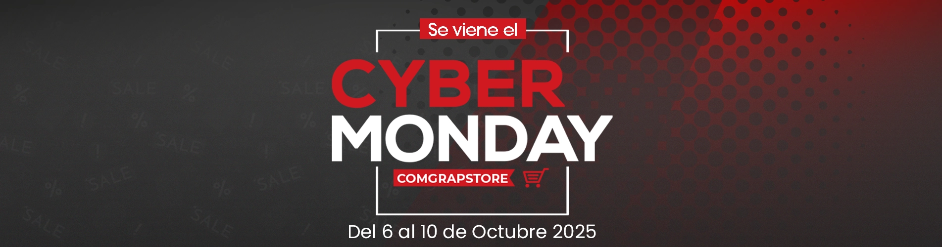 Banner cyber monday store