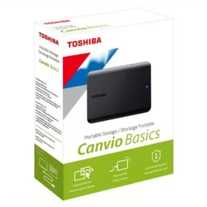 Disco Duro Toshiba 2TB Externo Canvio Basics Black