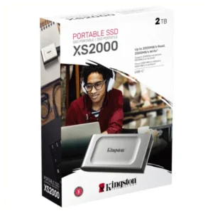 Disco Duro Kingston SSD 2TB EXT USB-C XS2000 2000MB/s Tamano Pequeno 3.2 Gen 2x2