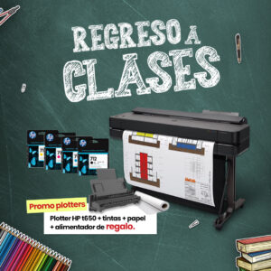 PROMOCIÓN Plotter HP DesignJet T650 36-IN Printer + Alimentador Automático de Hojas de regalo