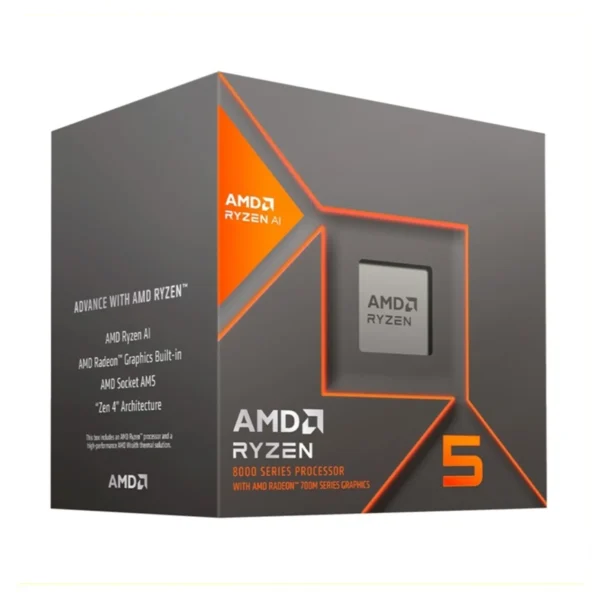 Procesador AMD Ryzen 5 8400F 6 Core 4.7GHz 22MB AM5