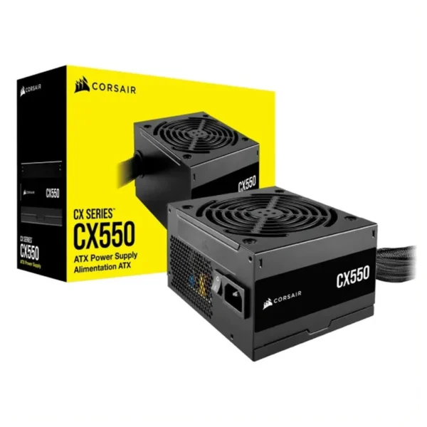 Fuente de Poder Corsair CX550 80 Plus Bronze