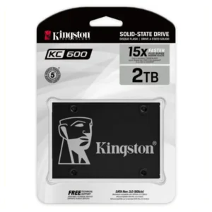 Disco Duro Kingston SSD 2048GB KC600 SATA3 2.5