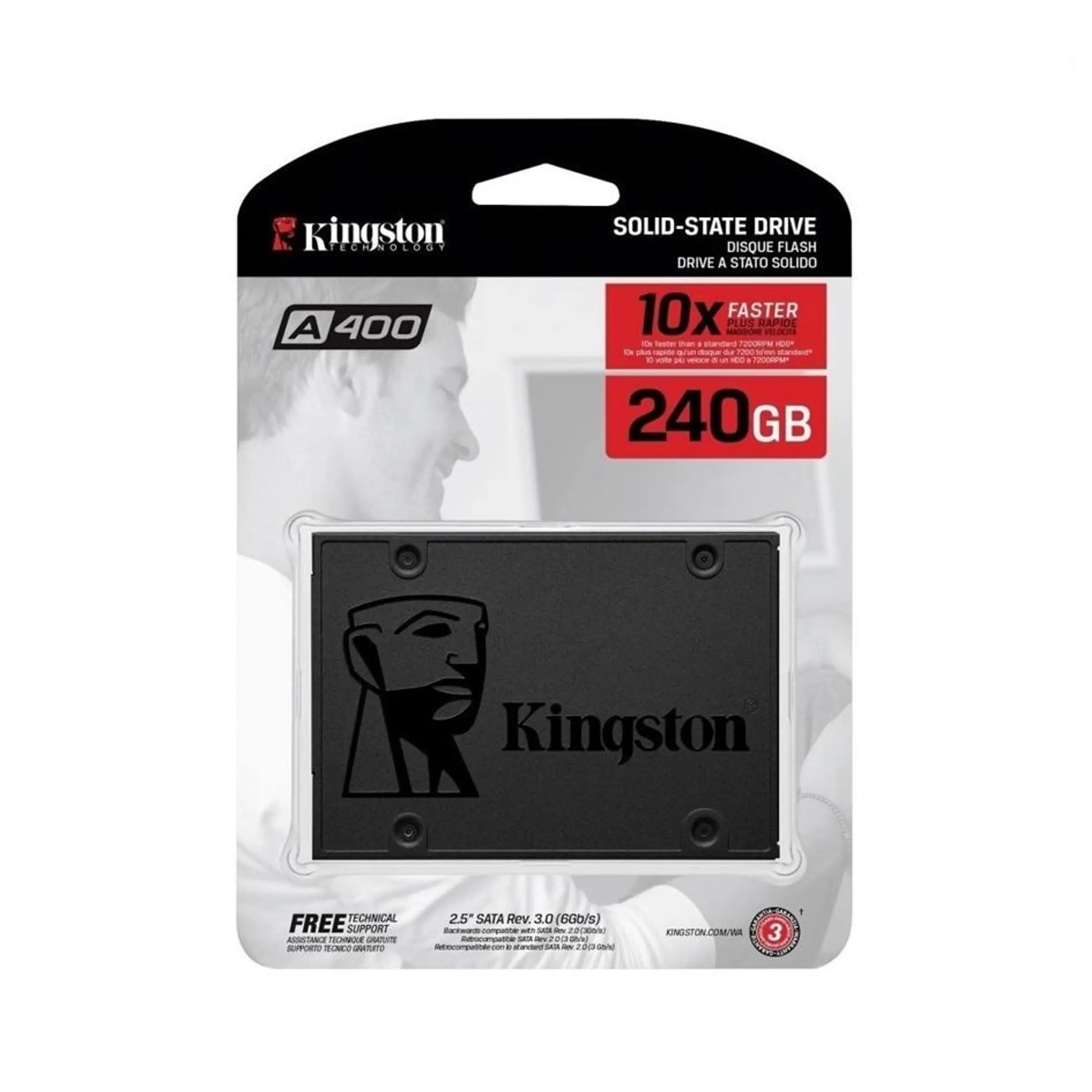 Disco Duro SSD 240GB A400 SATA3 2.5 (7mm height)
