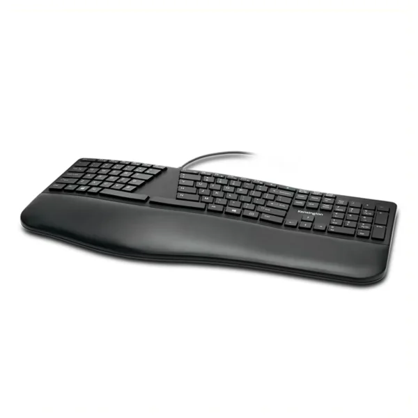 Teclado Alambrico Ergonomico Pro Fit Negro