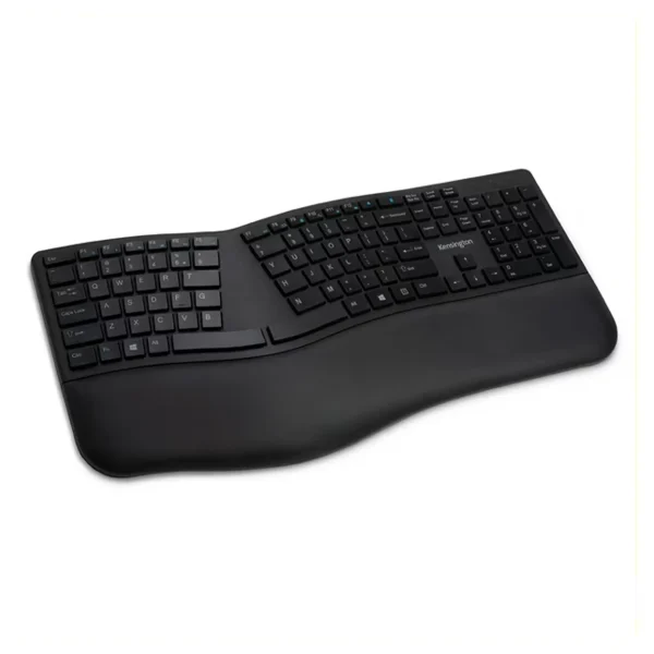 Teclado Inalambrico Pro Fit Ergonomico Negro