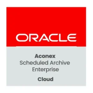 Licencia Oracle Aconex Scheduled Archive Enterprise Cloud Service - Imagen 1