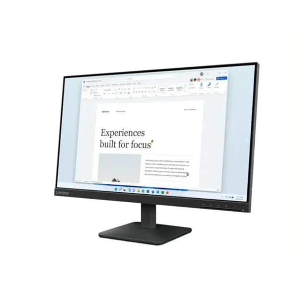 Monitor Lenovo ThinkVision E24-40 24" LED Clase Full HD - 16:9 - Negro oscuro - 60.5cm (23.8") Viewable