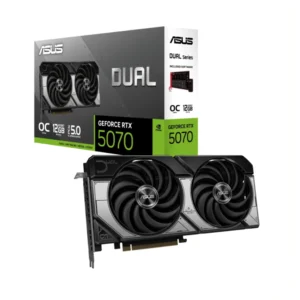 Tarjeta de Video Asus Dual GeForce RTX5070 12G OC - Imagen 1